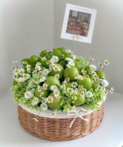 Bó Hoa Trái Cây Táo Xanh