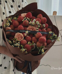 Bó Hoa Trái Cây Vải Thiều