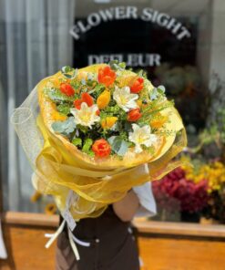 Bó Hoa Tulip Tình Khúc vàng