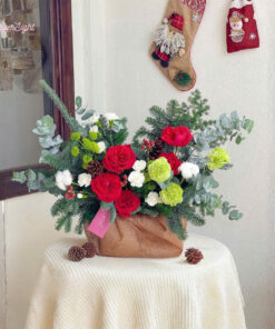 Giỏ Hoa Thông Noel Dasher