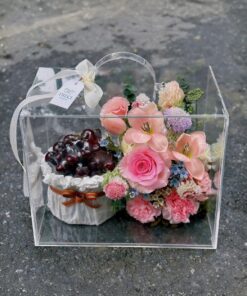 Giỏ Hoa Trái Cây Còn gì đẹp hơn