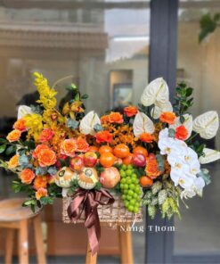 Giỏ hoa trai cây Dempsey