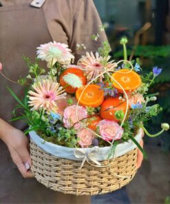 Giỏ Hoa Trái Cây Nắng Thì Thầm