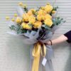 Sự Chân Thành - bh12- Bó hoa tươi hồng vàng tại Shop hoa hcm - Bó hoa Sự Chân Thành