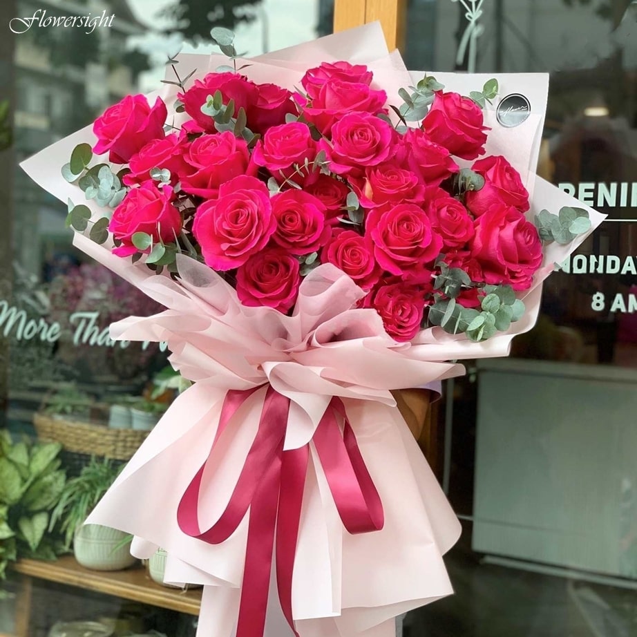 Bó hoa Chân tình gửi trao