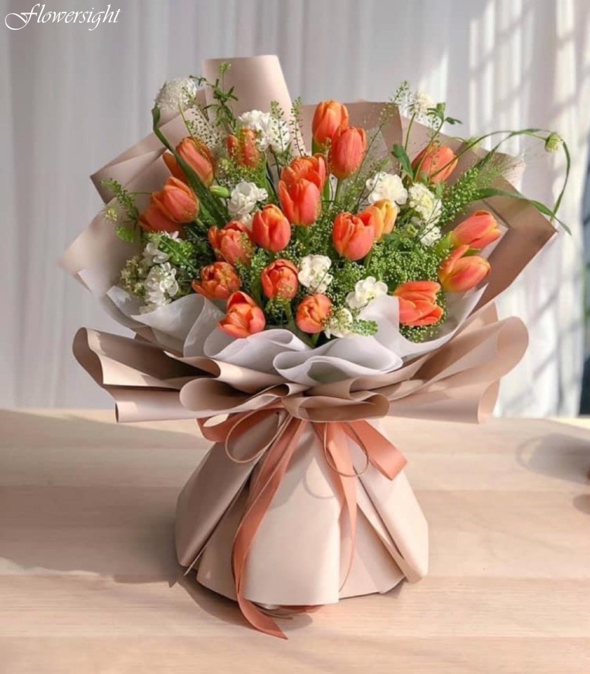 Bó hoa tulip tặng Mj ý nghĩa