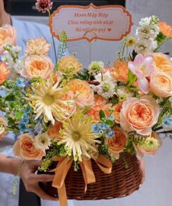 Giỏ hoa tươi Impression v2 đẹp giá rẻ tại TPHCM