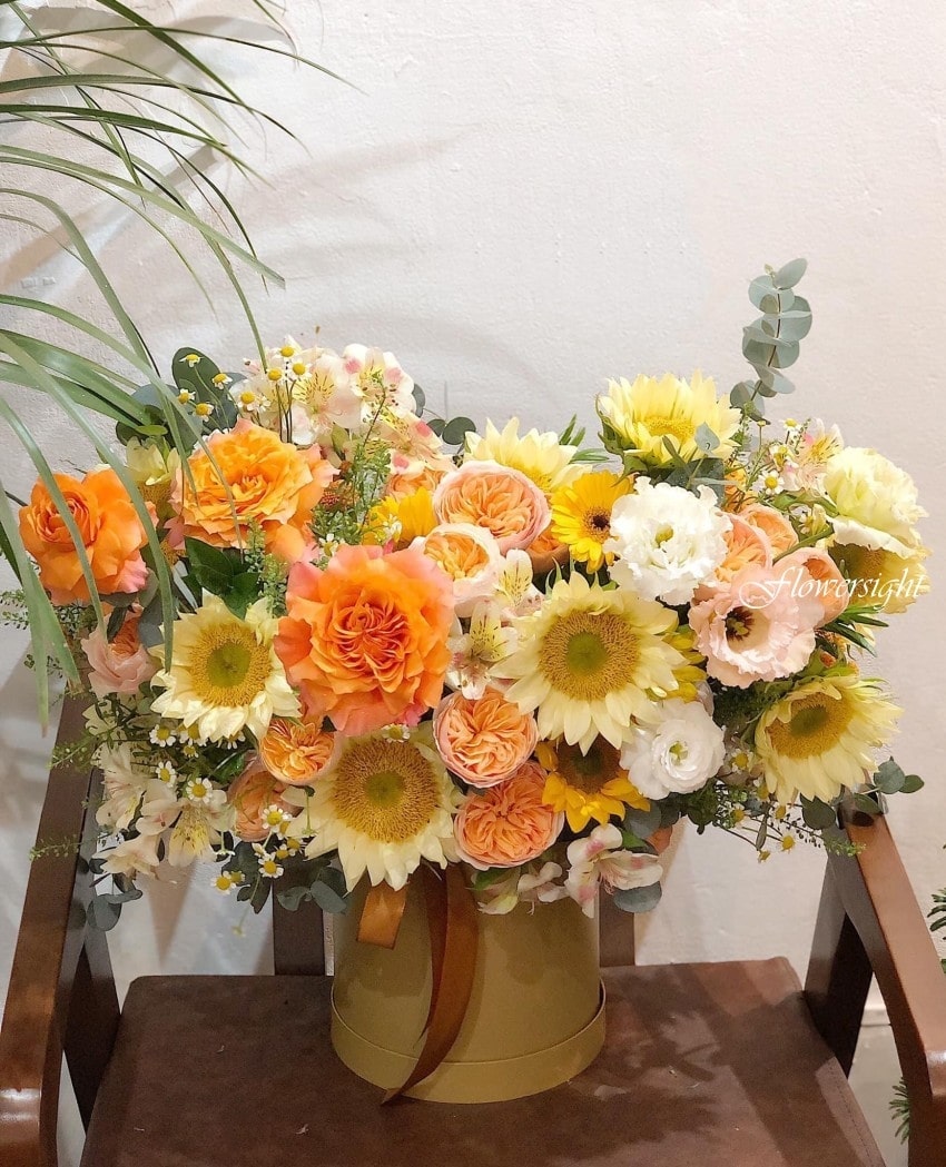 Hoa chúc mừng khai giảng năm học mới