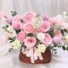 giỏ hoa hồng tươi Món quà đặc biệt