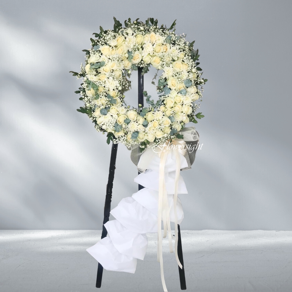 Kệ hoa chia buồn Hạ cuối