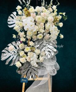 vòng hoa đám tang Phân ưu