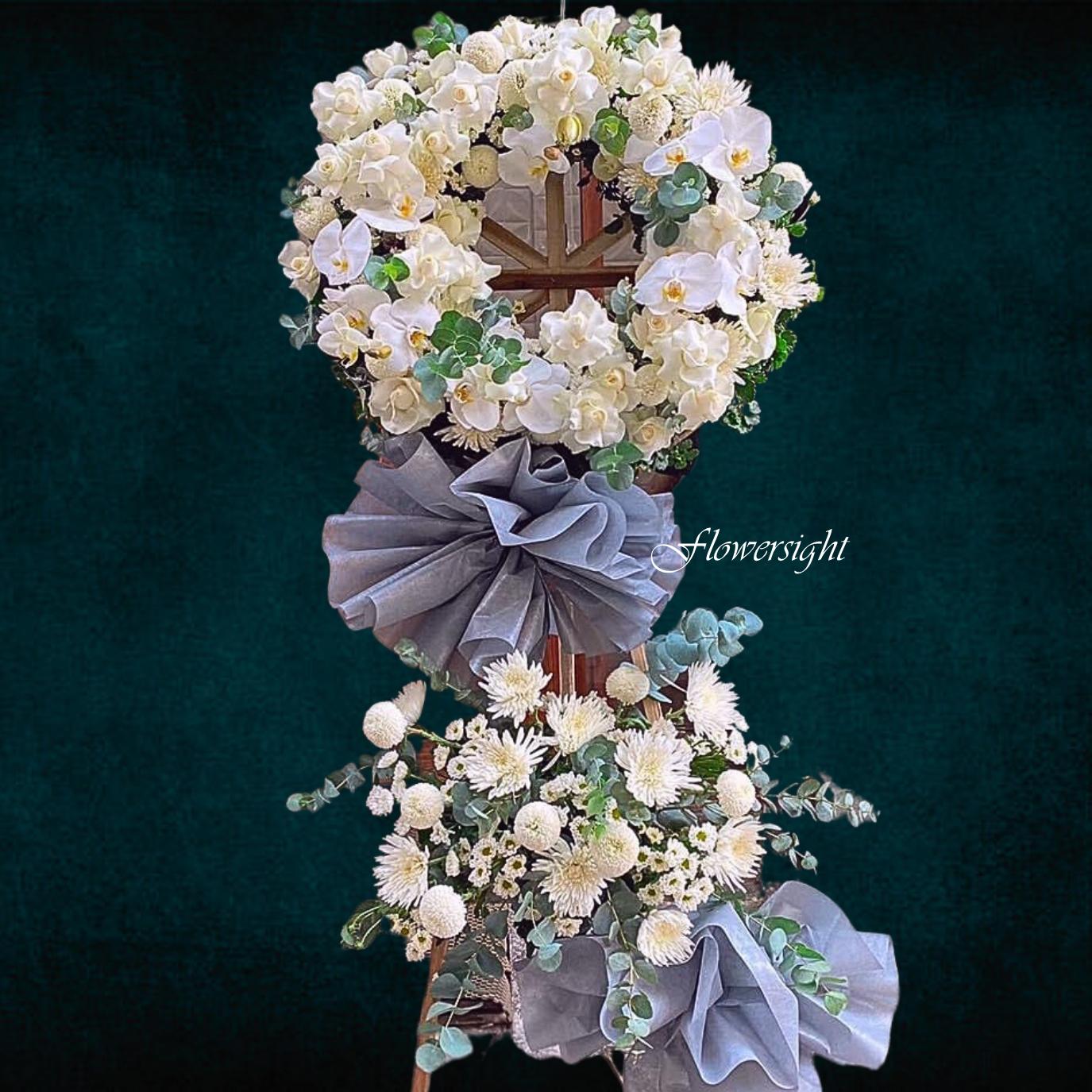 vòng hoa đám tang Tiễn đưa