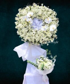 vòng hoa đám tang Thương tiếc