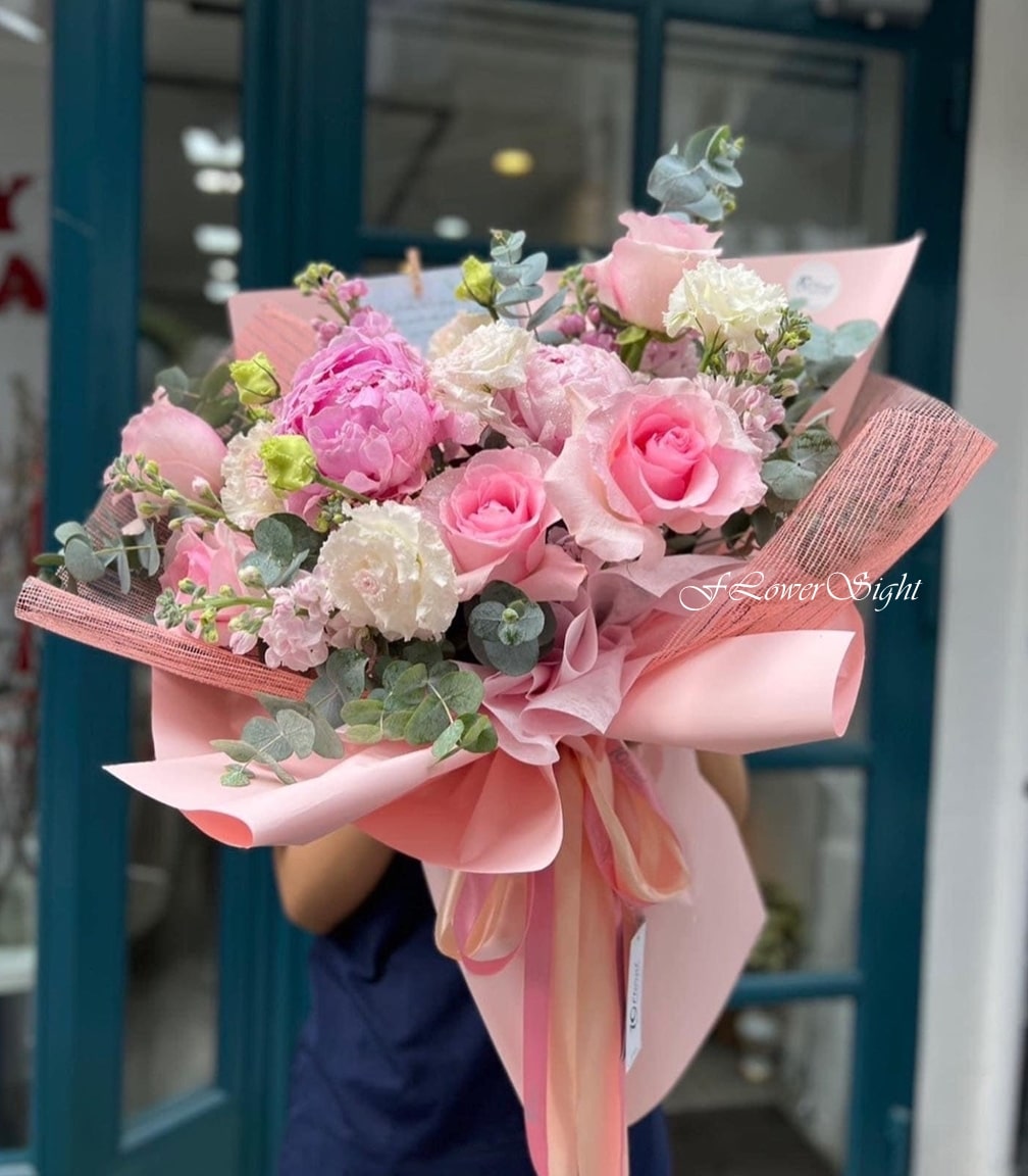 Bó hoa Hạnh phúc chân thành