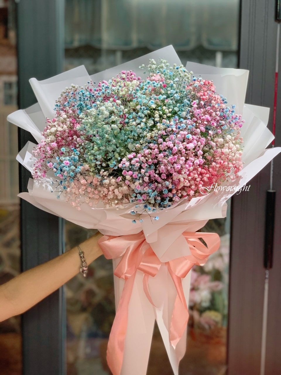 bó hoa baby nhiều màu