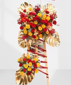 Kệ hoa khai trương Sắc màu