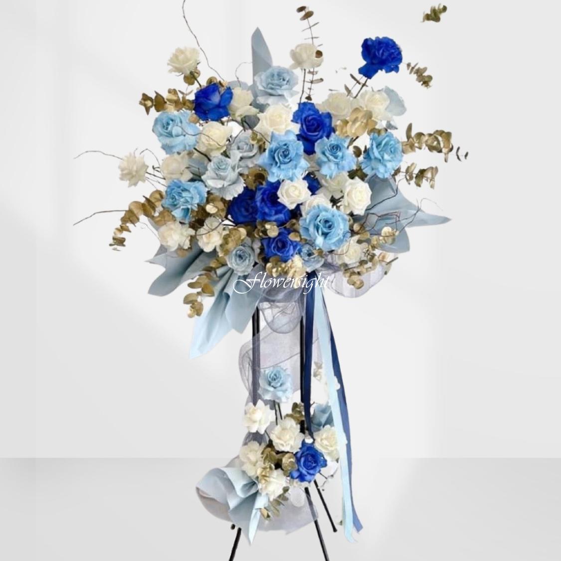 Kệ hoa khai trương Hồng phát