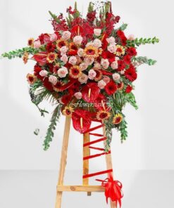 Kệ hoa khai trương Vững bước