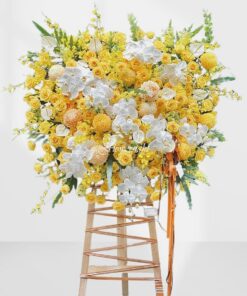 Kệ hoa khai trương Huy Hoàng