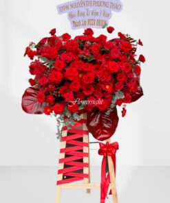 Kệ hoa khai trương Thành đạt