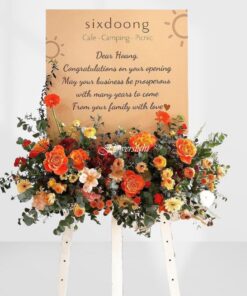 Kệ hoa mừng khai trương Thuận buồm xuôi gió