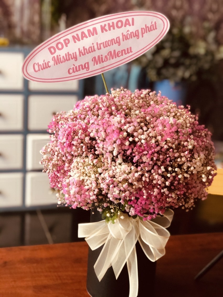 Tặng hoa baby sinh nhật