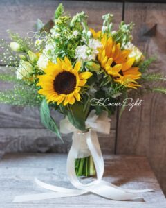 bó hoa hướng dương