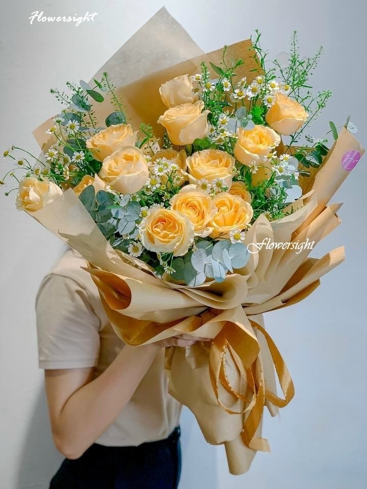 Hoa bọc giấy báo - món quà mang nhiều ý nghĩa đặc biệt