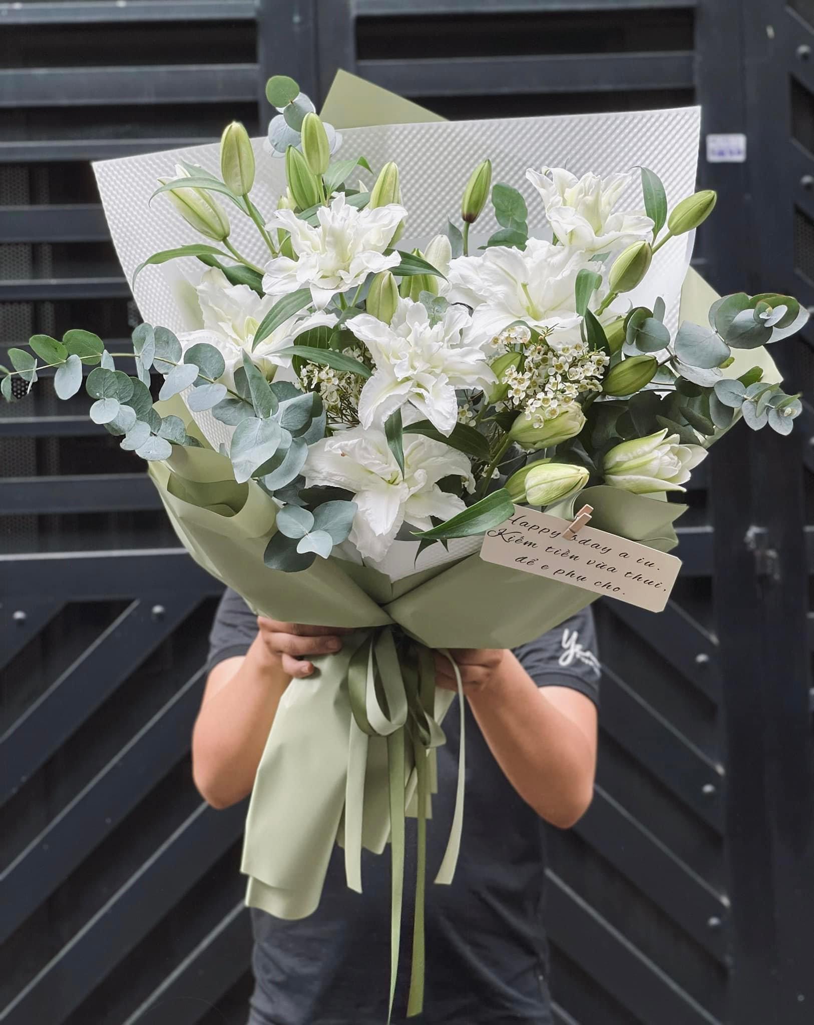 hoa chúc mừng sinh nhật ông xã