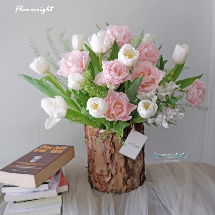 Hoa tulip làm quà tặng sinh nhật sếp vừa đẹp, vừa sang trọng lại ý nghĩa