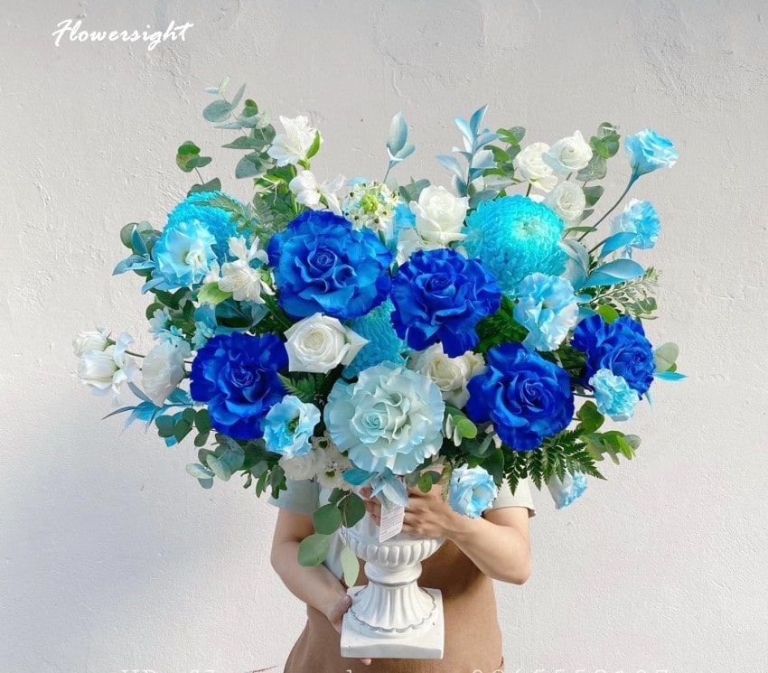 Lẵng hoa hồng đẹp, sang trọng