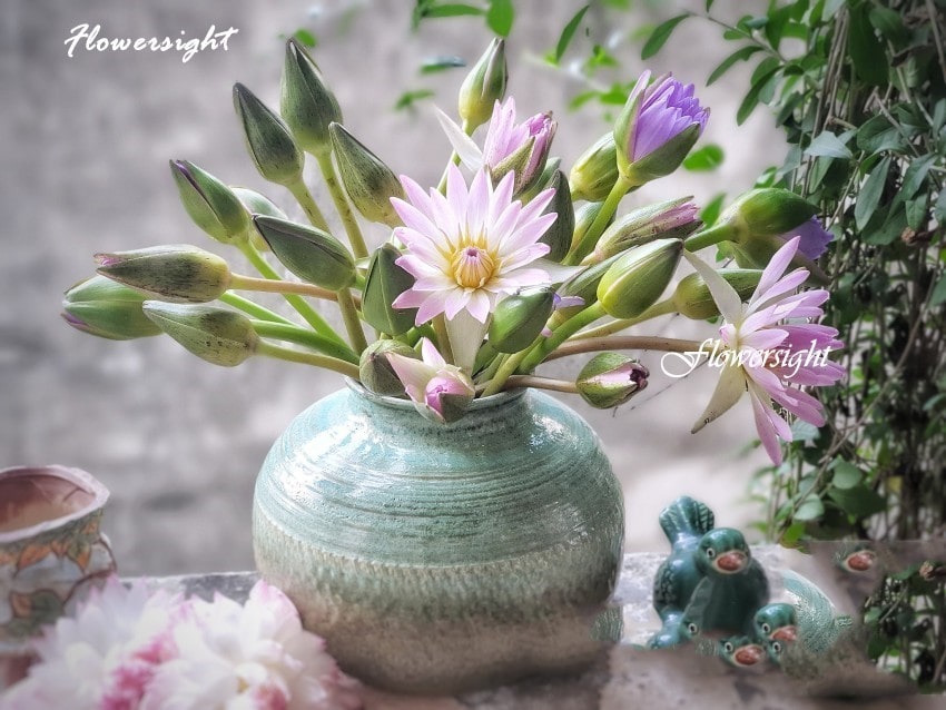 Mẫu hoa cắm tại nhà 3