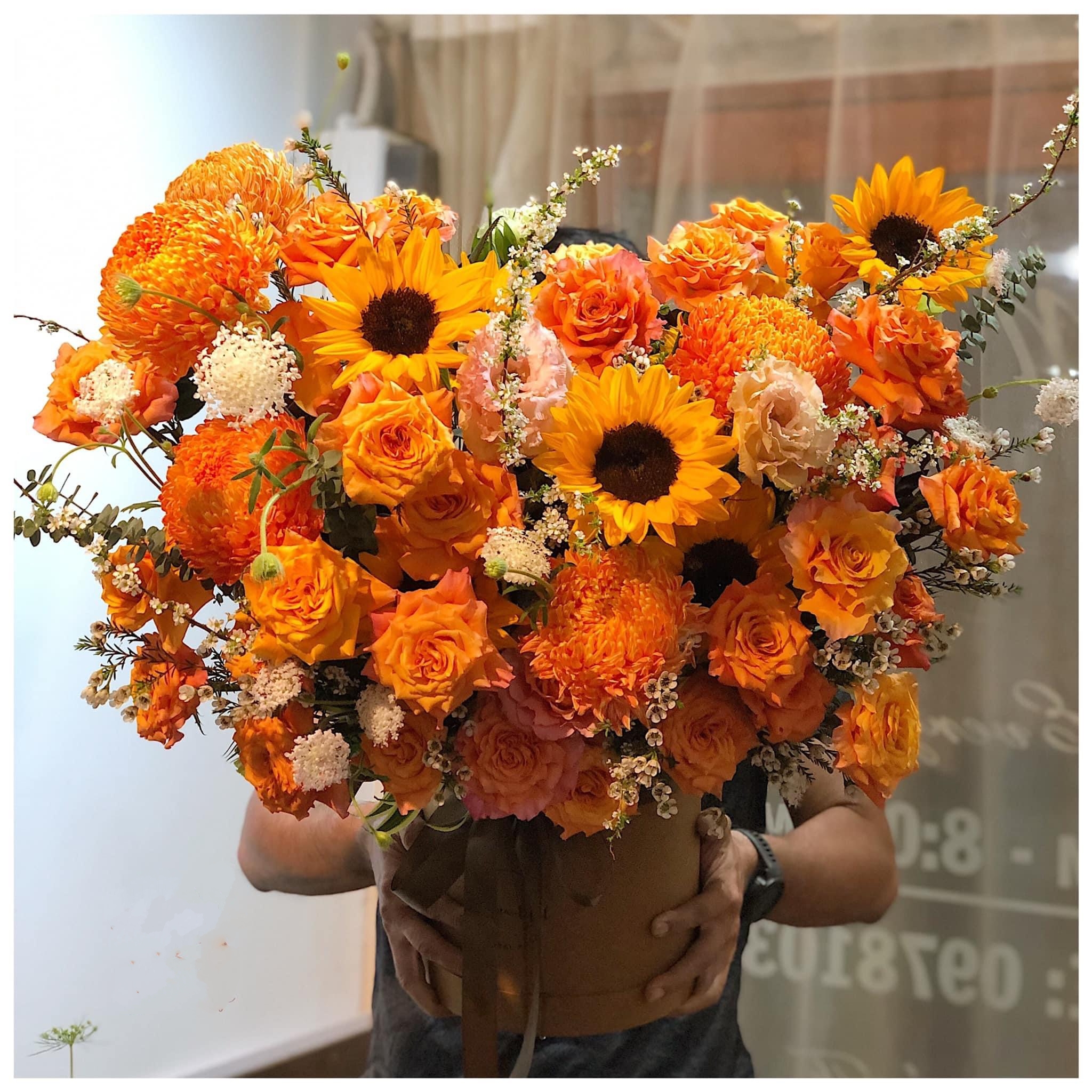 Hoa chúc mừng đại hội