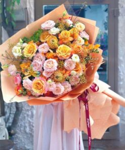 Bó hoa tươi màu vàng "Sự đồng điệu vô hạn"