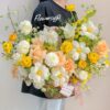 Giỏ hoa tươi đẹp giá rẻ TPHCM "Eternal Love"