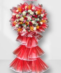 Kệ hoa chúc mừng "Hòa Tài Lộc"