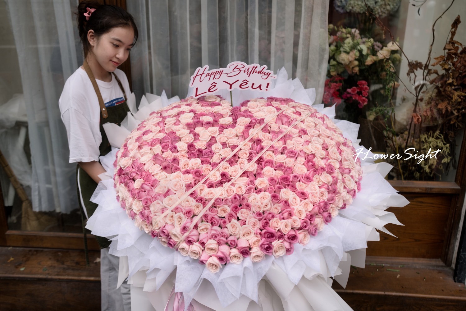 Bó hoa 1000 bông đặc biệt