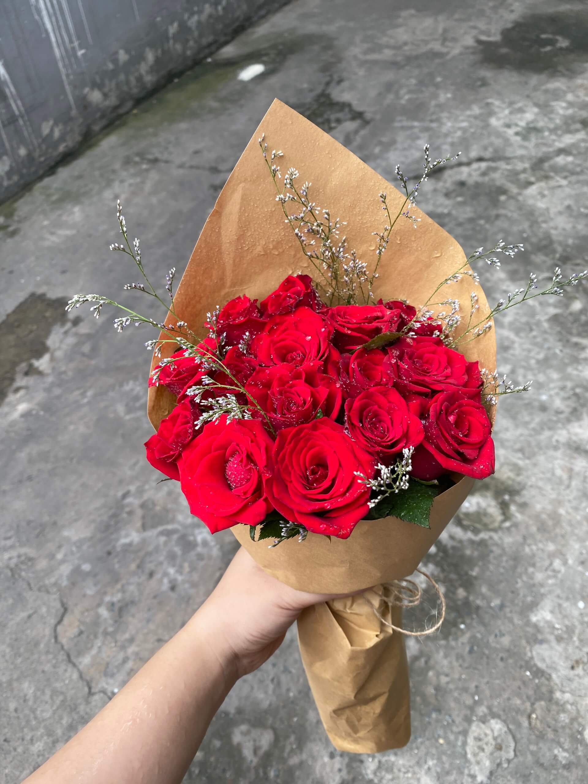 Bó hoa hồng 15 bông