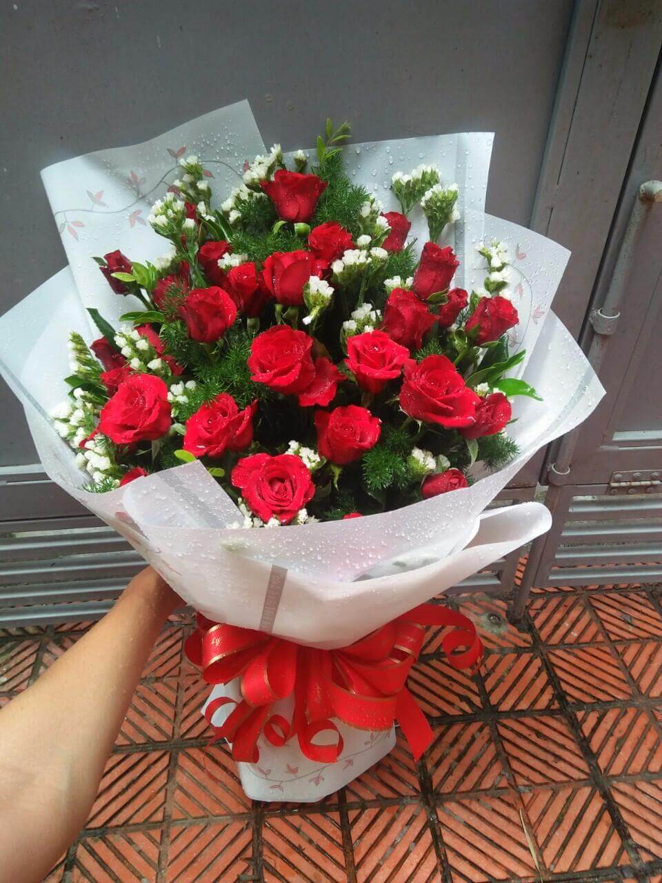 Bó hoa hồng 18 bông