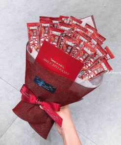 Bó hoa kẹo kitkat