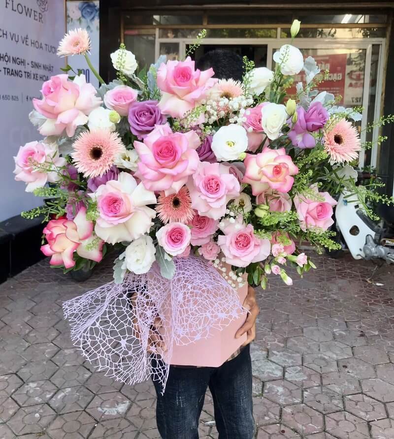 Hoa chúc mừng hạnh phúc