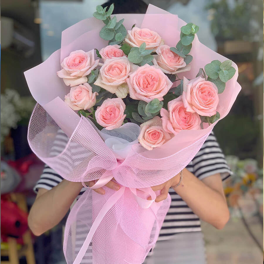 Bó hoa hồng Ohara