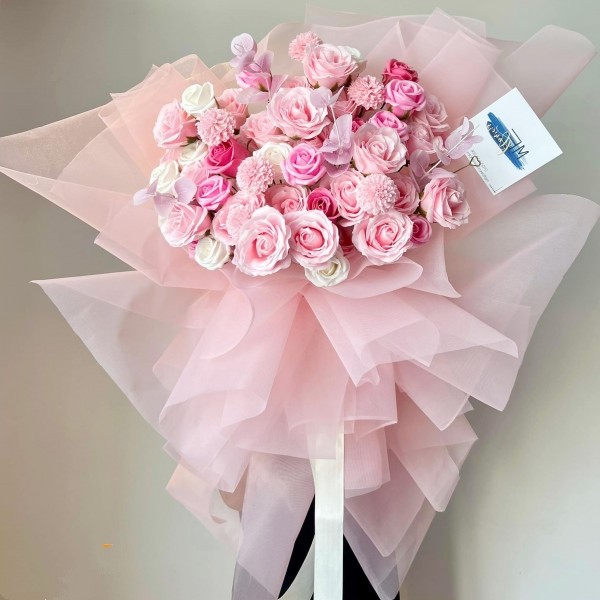 Bó hoa sáp 7 lớp