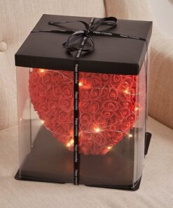 Hộp hoa có đèn