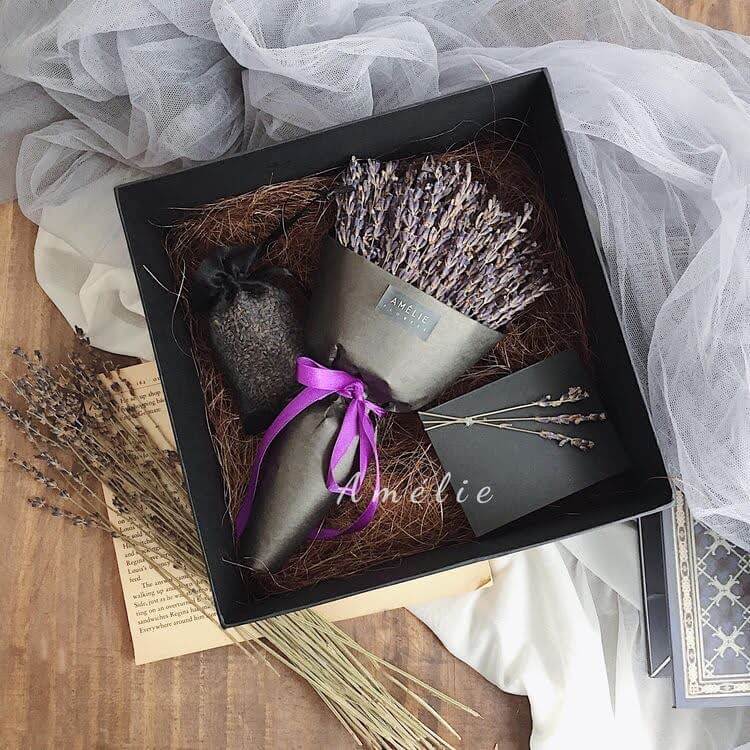 Hộp hoa lavender 03