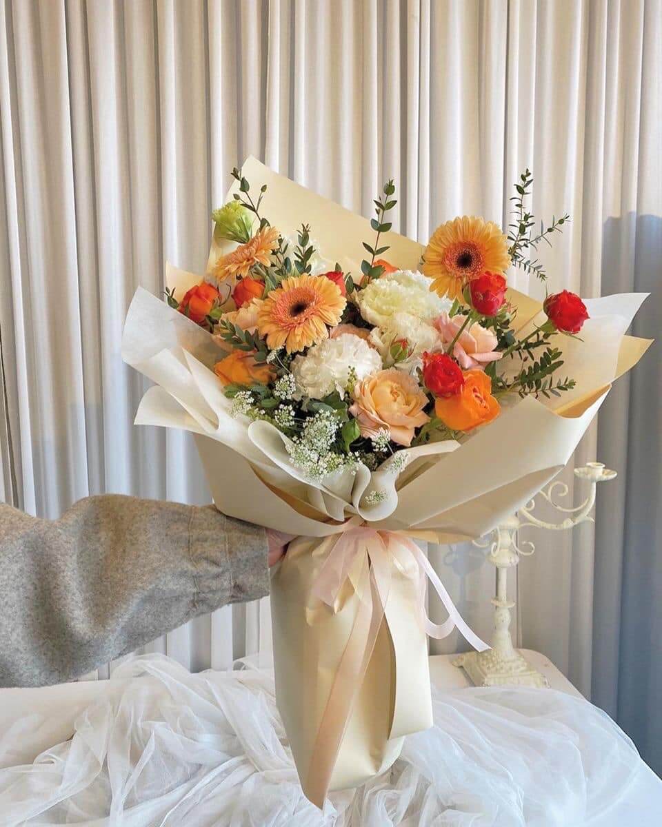 bó hoa đồng tiền tặng sinh nhật