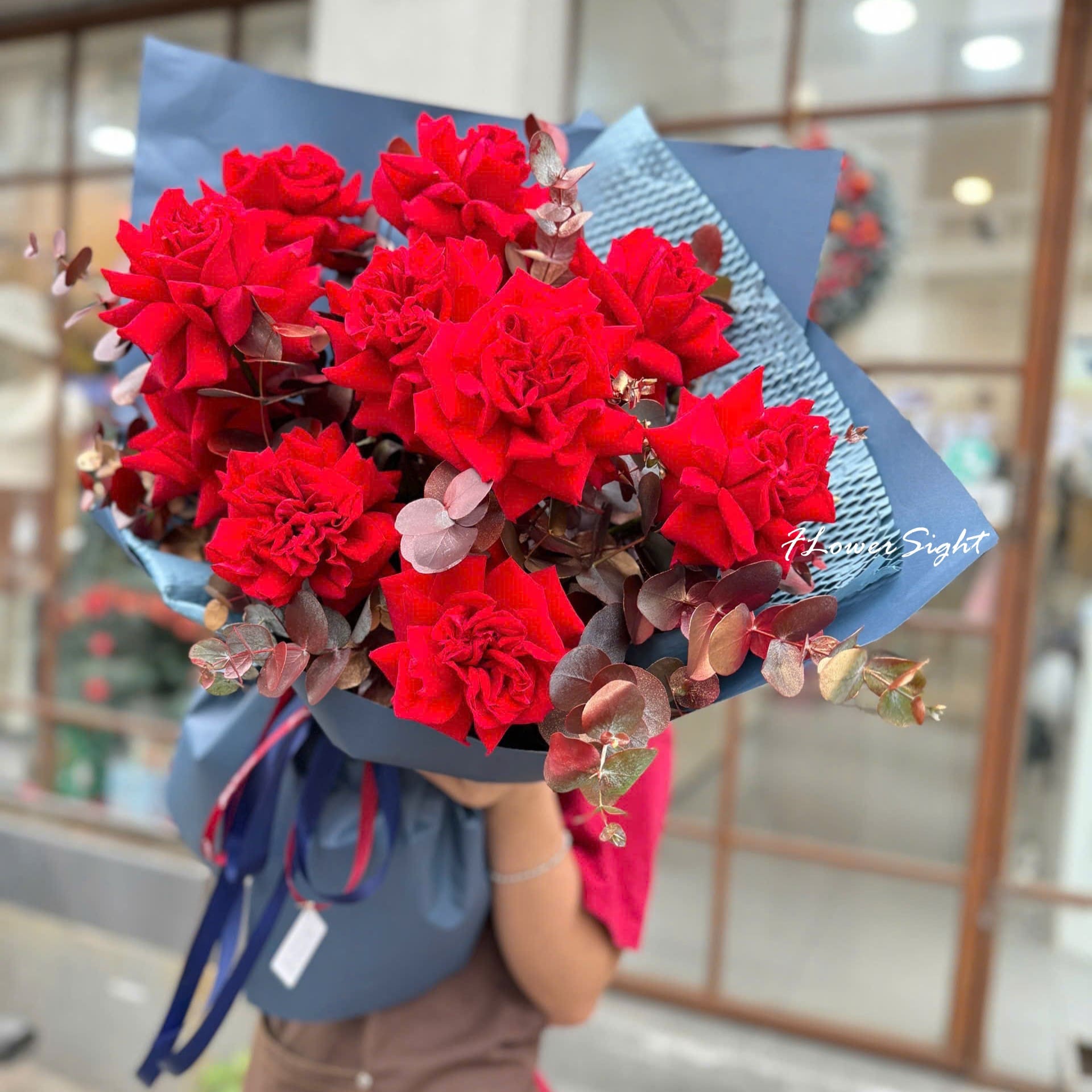 Bó hoa hồng ohara đỏ