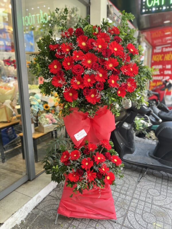 Kệ hoa đồng tiền