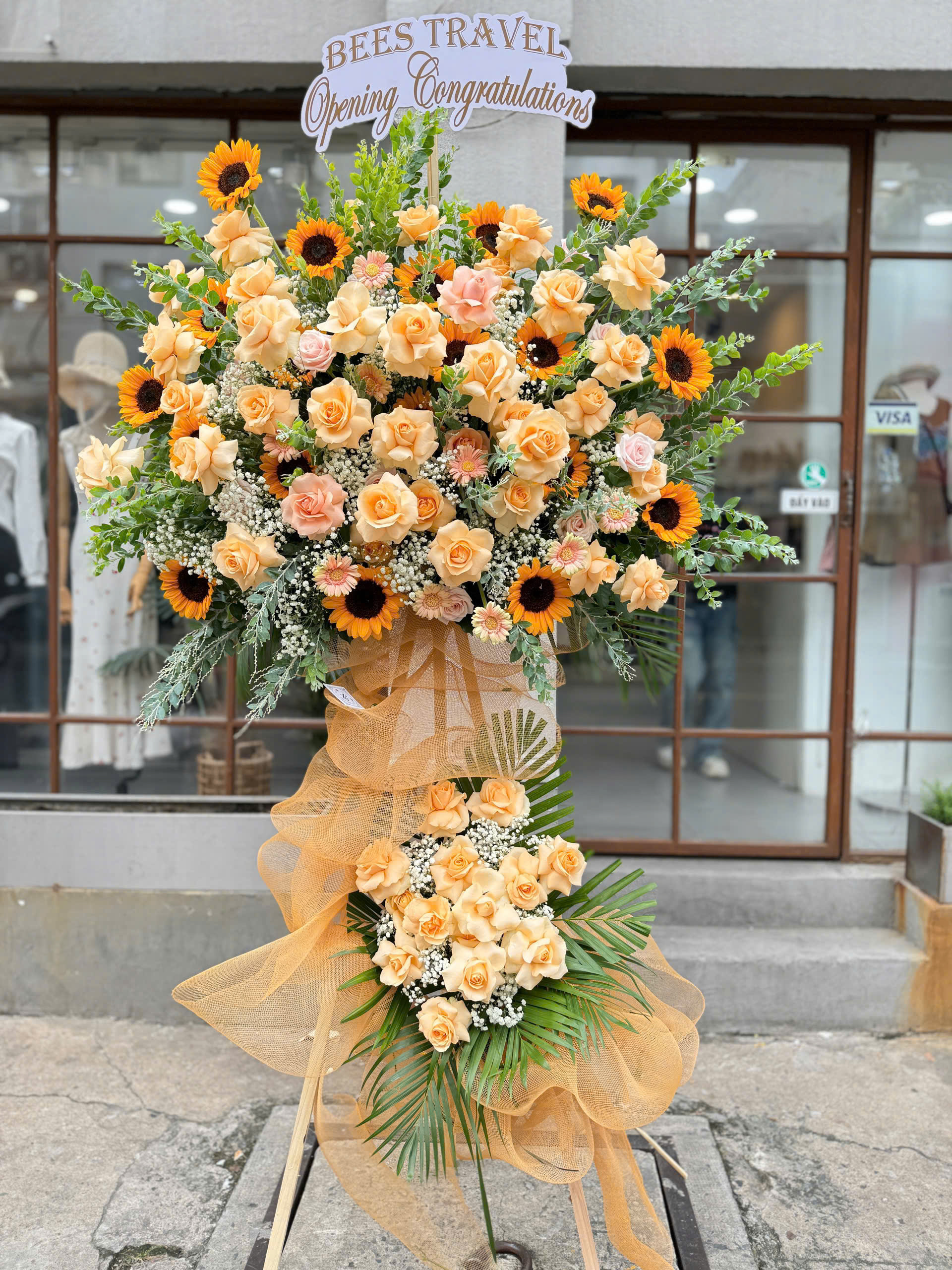 Kệ hoa hướng dương