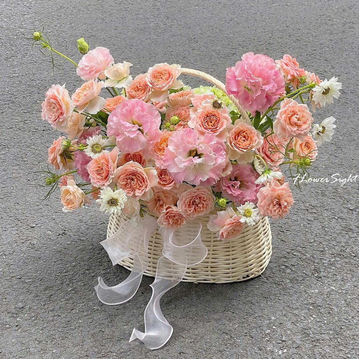 Giỏ hoa tươi chúc mừng 26/3